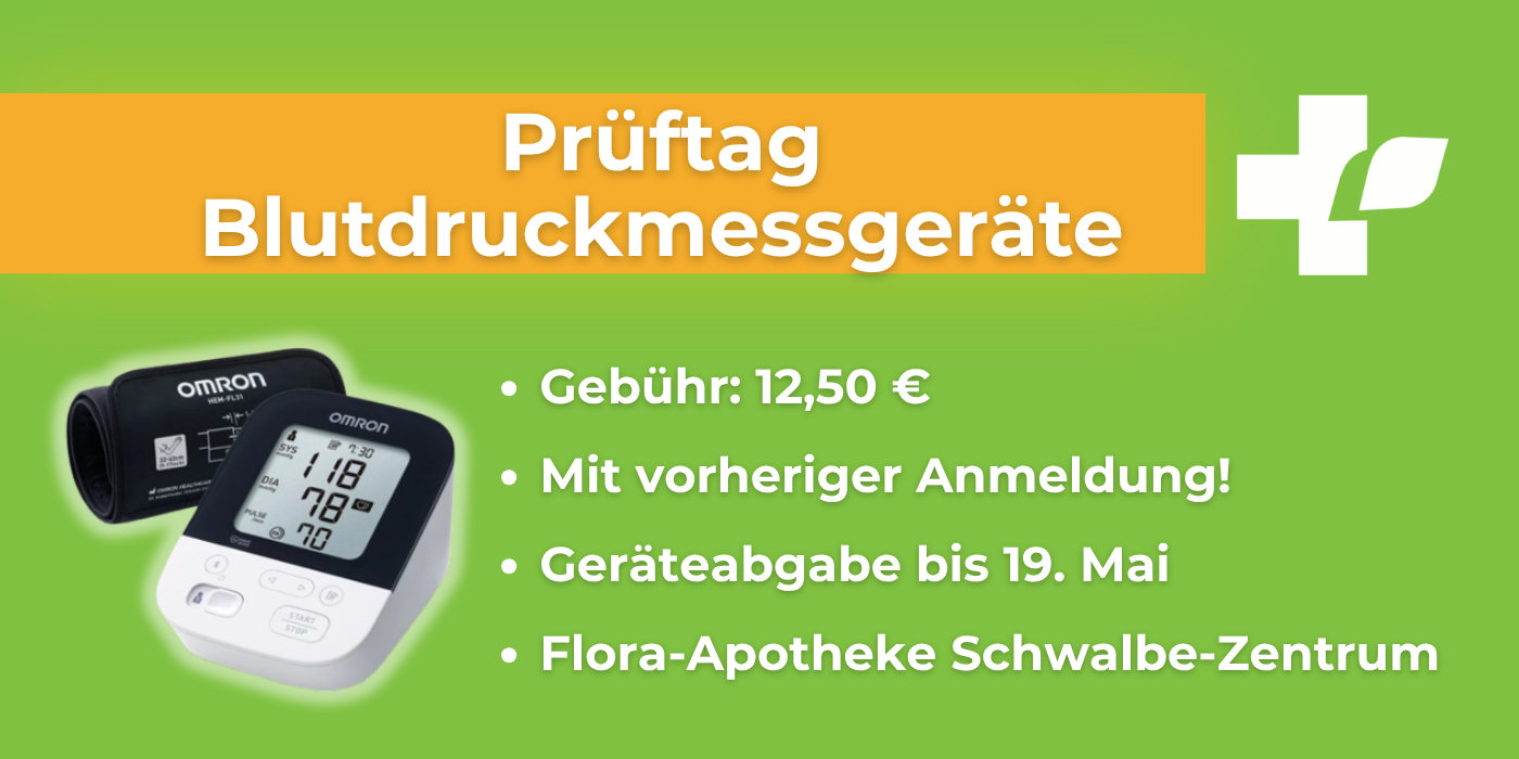 Aktion Flora Blutdruckmessgeraete
