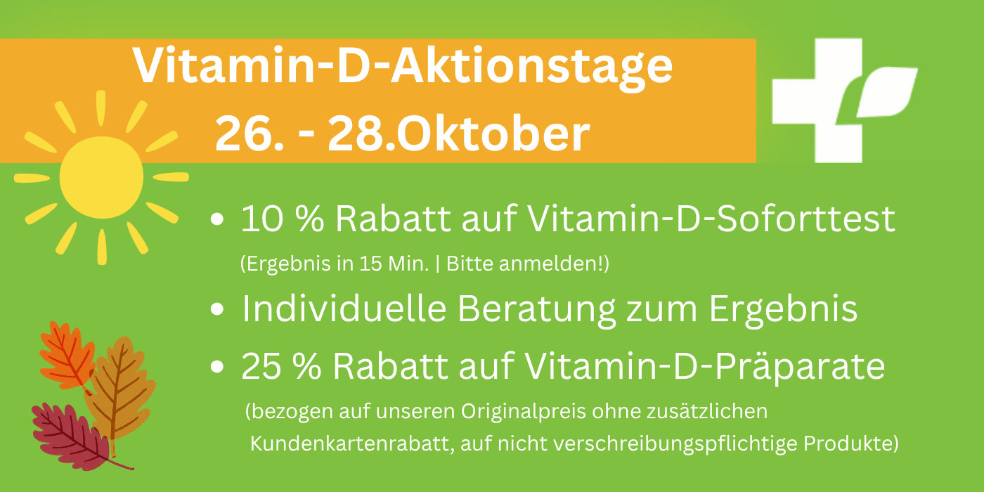 Vitamin D Aktionstage Flora Apotheke 2909